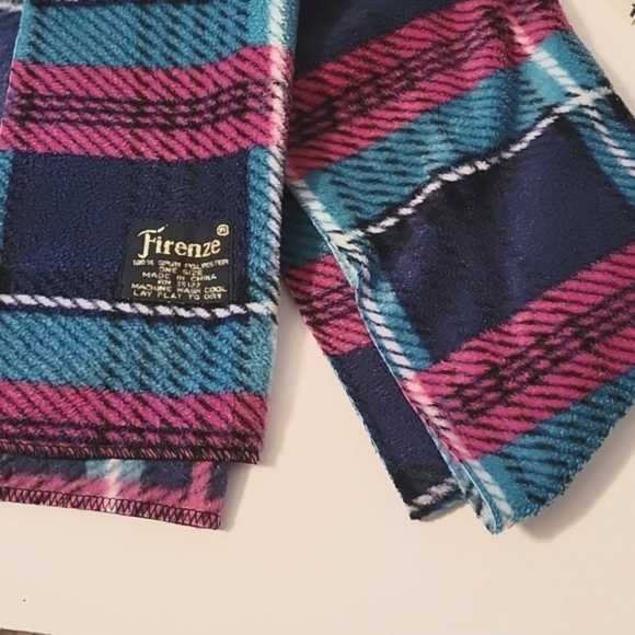 Firenze Plaid Scarf - Picture 2 of 4